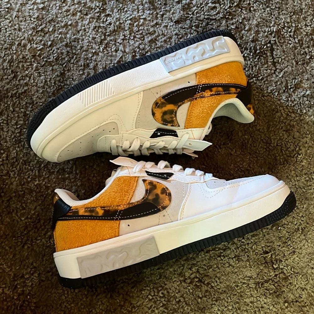 nike AF1 fontanka tortoise shell size 7W
